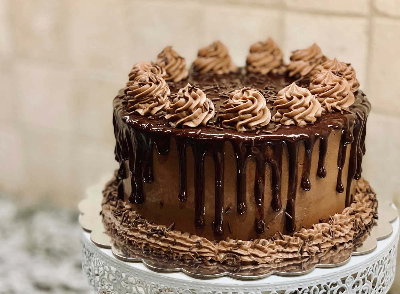 Chocolate celebration cake by Khaddy’s Delight